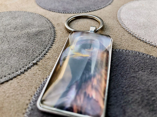 Porte clefs rectangle à personnaliser (25x50mm)